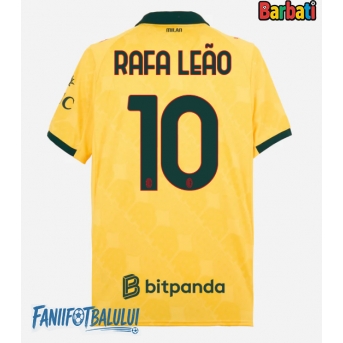 AC Milan Rafael Leao #10 Tricou Fotbal Replică 2025-26 Barbati Treilea